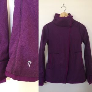 Ivivva Lululemon girls fleece jacket size 12 thumb